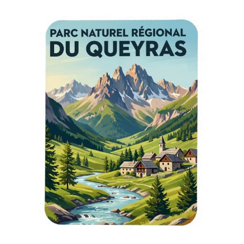 Queyras Regional Natural Park France Magnet