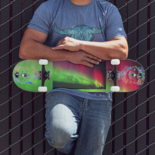 Quezalcoatl solar flares Skateboard