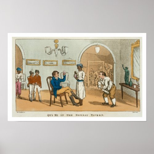 Qui Hi in the Bombay Tavern from The Grand Maste Poster