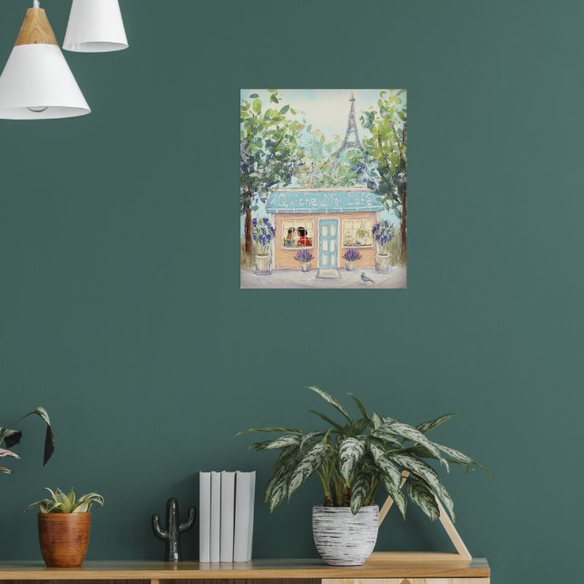 Quiche Moi Cafe Poster (Living Room 1)