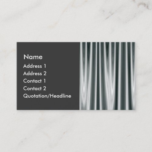 Quick Silver 02 Business Card