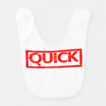 Quick Stamp Baby Bib