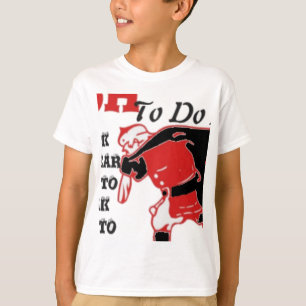 Quick to Hear Santa Christmas To Do List T-Shirt
