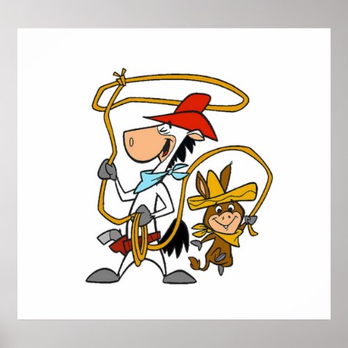 Quickdraw McGraw and Baba Looey Poster