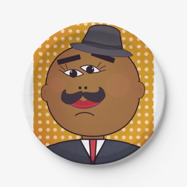 QUICKDRAW Round Paper Plate (Front)