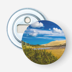 Quicksand stream near 90-Mile Beach, New Zealand Bottle Opener