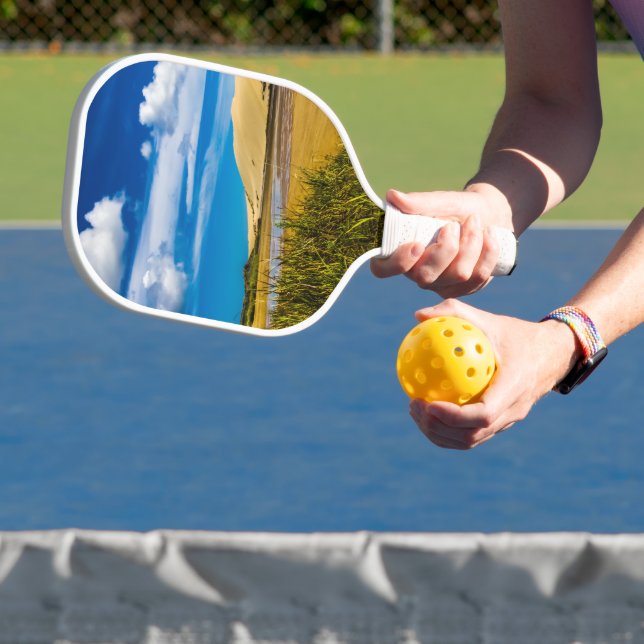 Quicksand stream near 90-Mile Beach, New Zealand Pickleball Paddle (Insitu)