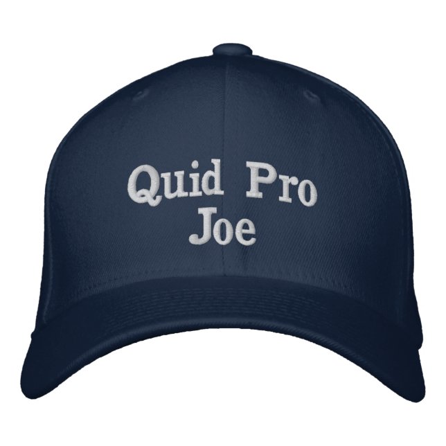 Quid Pro Joe Cap (Front)