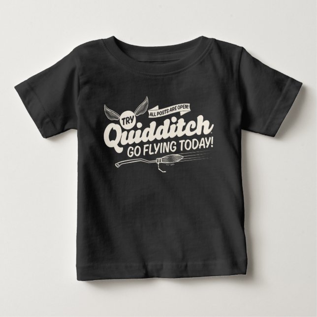 QUIDDITCH™ Recruitment Poster Baby T-Shirt (Front)