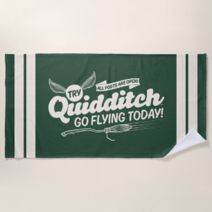 QUIDDITCH™ Recruitment Poster Beach Towel