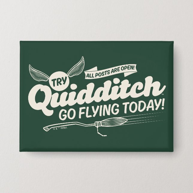 QUIDDITCH™ Recruitment Poster Button (Front)