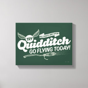 QUIDDITCH™ Recruitment Poster Canvas Print
