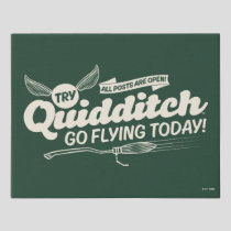 QUIDDITCH™ Recruitment Poster Faux Canvas Print