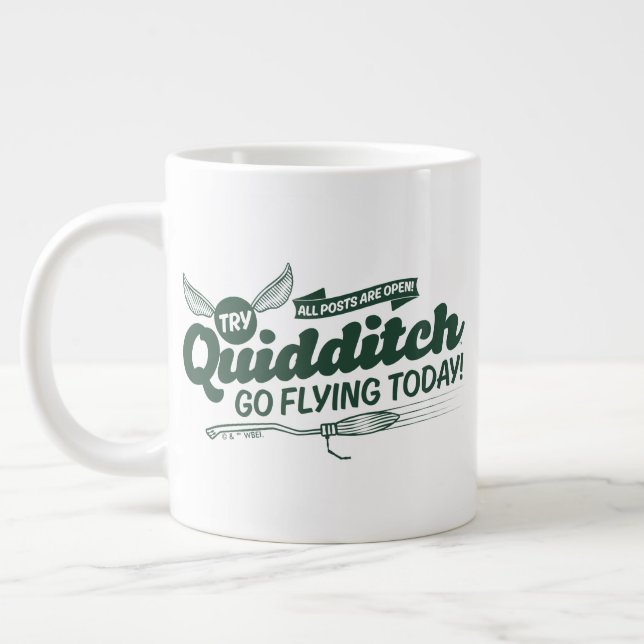 QUIDDITCH™ Recruitment Poster Giant Coffee Mug (Left)