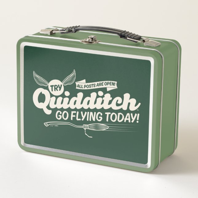 QUIDDITCH™ Recruitment Poster Metal Lunch Box (Front)