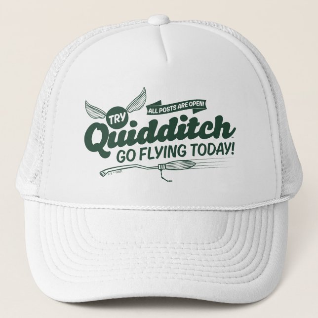 QUIDDITCH™ Recruitment Poster Trucker Hat (Front)