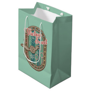 QUIDDITCH™ Victory is Sweet Holiday Cookie Graphic Medium Gift Bag