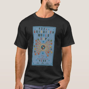 QUIDDITCH™ World Cup Blue Poster T-Shirt