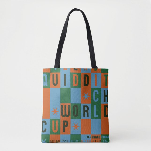 QUIDDITCH™ World Cup Checkerboard Poster Tote Bag (Front)