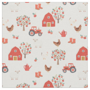 Quiet Barnyard Days Fabric