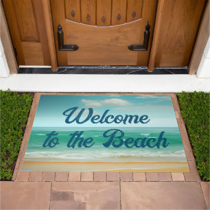 Quiet Beach Doormat