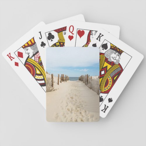 Quiet Beach Poker Cards