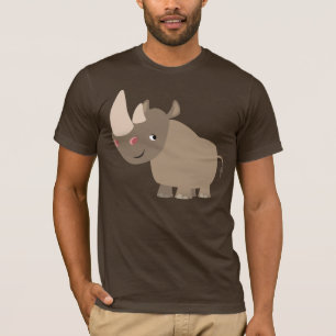 Quiet Cartoon Rhino T-shirt
