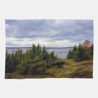 Quiet Coast of Vormsi Kitchen Towel