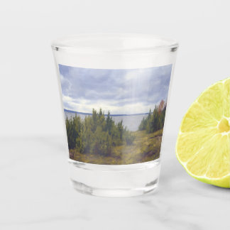 Quiet Coast of Vormsi Shot Glass