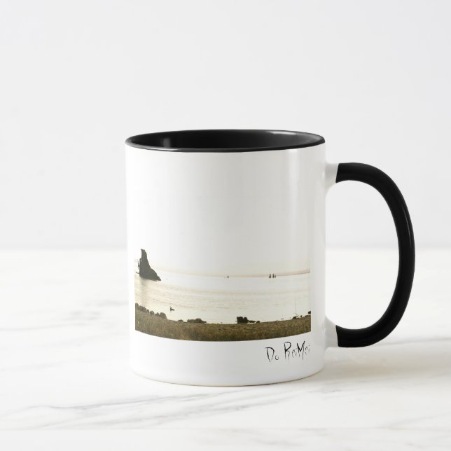 Quiet Coffee Sierra Morning Lake Mug (Right)