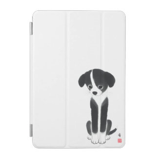 Quiet Companion – Zen Ink Puppy iPad Mini Cover