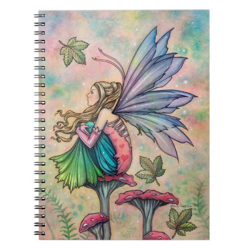 Quiet Contemplation Fairy Art by Molly Harrison Notebook