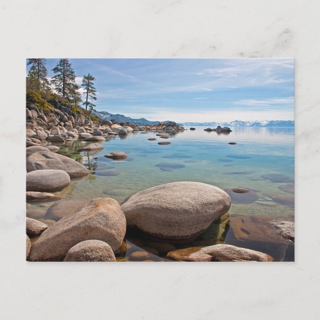 Quiet Cove on Lake Tahoe's East Shore... Postcard (Front)