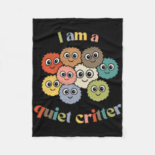 Quiet Critter Club Calm Clroom Reward Fleece Blanket