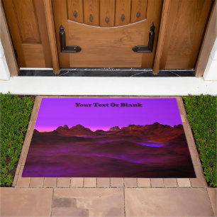 Quiet Desert Evening Doormat