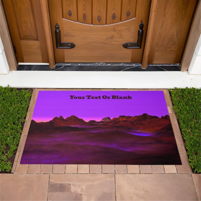 Quiet Desert Evening Doormat (Outdoor)