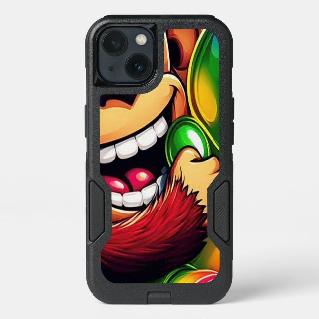 Quiet Growth Monkey – Mindful  Otterbox Case (Back)