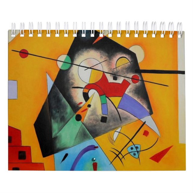 Quiet Harmony Wassily Kandinsky Calendar (Cover)