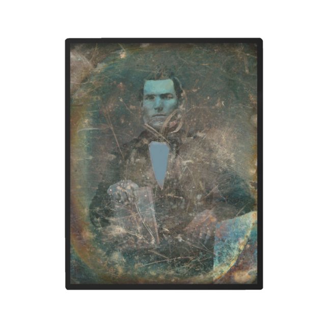 Quiet Haunting Metal Wall Art 11" x 14" (Front)