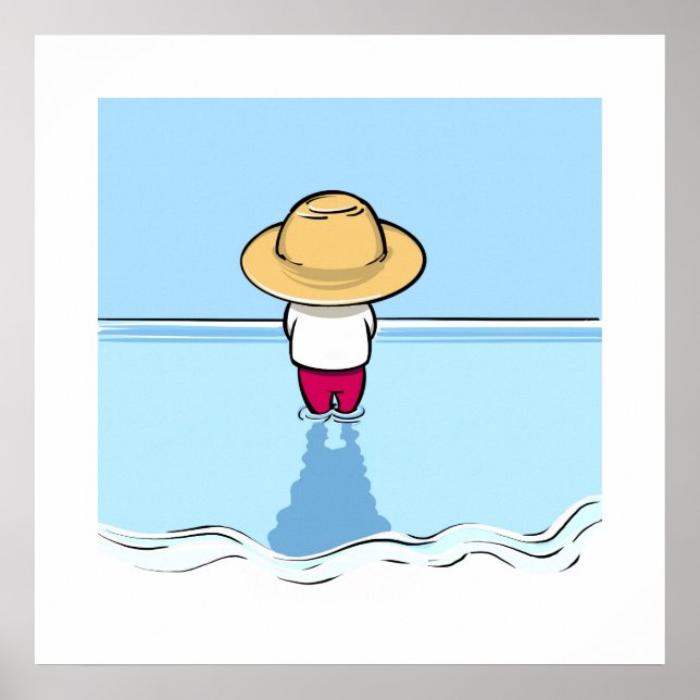 Quiet Horizon Poster (Front)