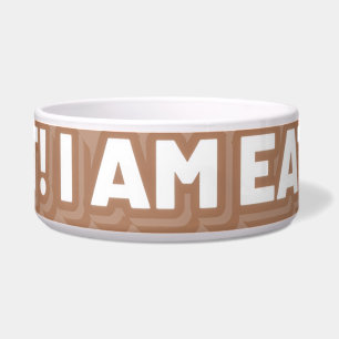 Quiet! I am eating! Bowl