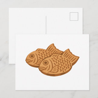Quiet Icons – Japanese Taiyaki Postcard