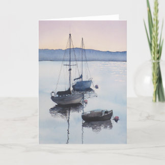 Quiet in the Bay card