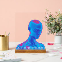 Quiet Is Not Weakness - Modern Mindfulness Art Tee