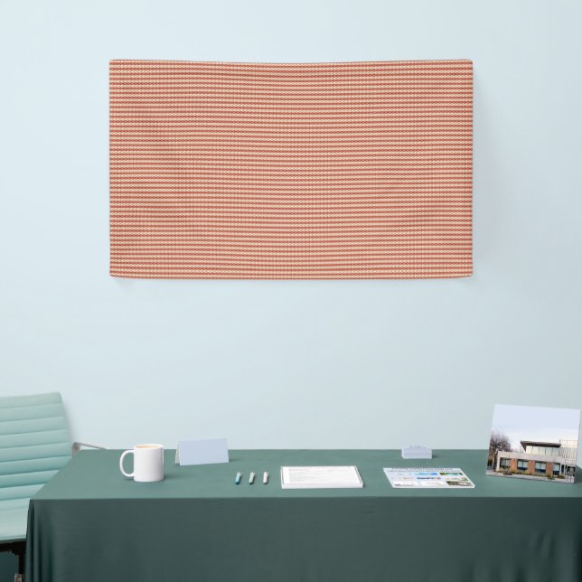 Quiet Luxury Designer Pattern Tote Bag Banner (Tradeshow)