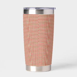 Quiet Luxury Designer Pattern Tote Bag Insulated Tumbler