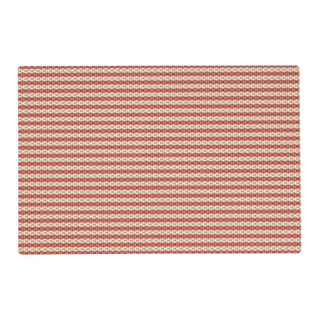 Quiet Luxury Designer Pattern Tote Bag Placemat (Front)