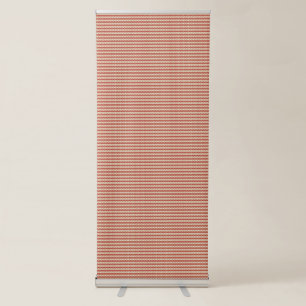 Quiet Luxury Designer Pattern Tote Bag Retractable Banner