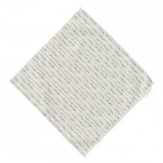 Quiet Luxury Sage Eucalyptus Wildflower Bandana