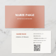 Quiet Luxury Terracotta Gold Foil Elegant